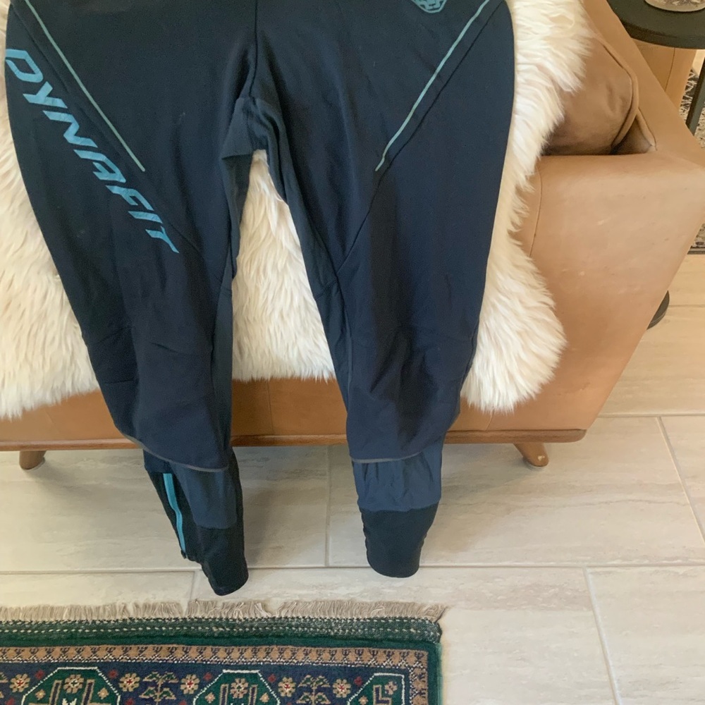 DYNAFIT women’s XL Black and Blue ski touring pants